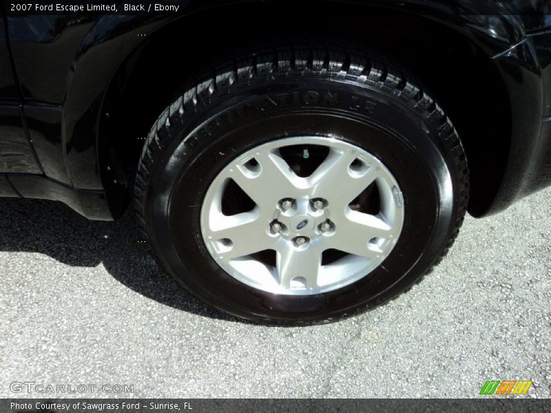 Black / Ebony 2007 Ford Escape Limited