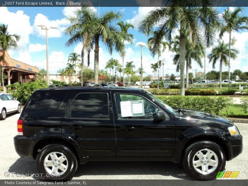  2007 Escape Limited Black