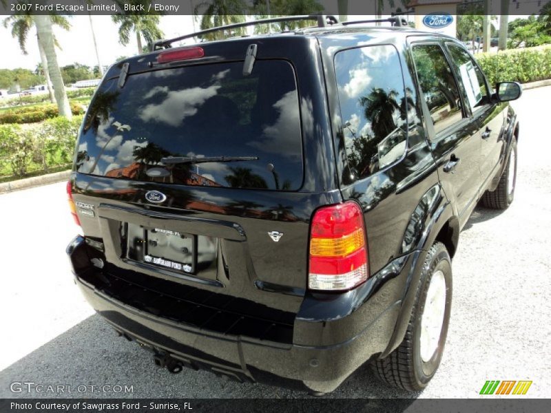 Black / Ebony 2007 Ford Escape Limited