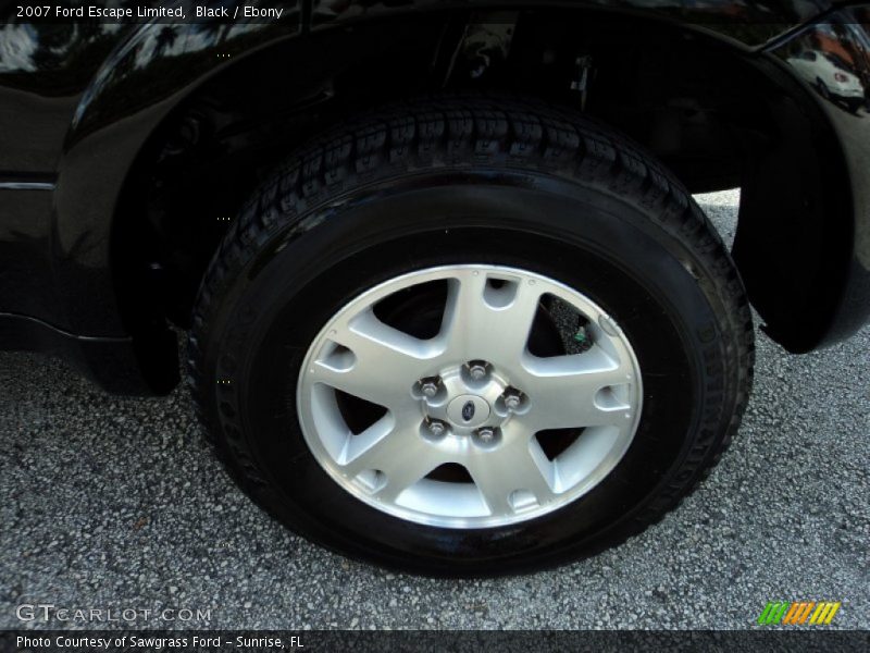 Black / Ebony 2007 Ford Escape Limited