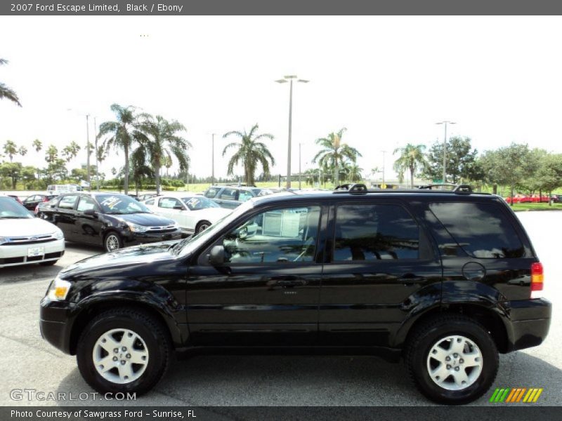 Black / Ebony 2007 Ford Escape Limited