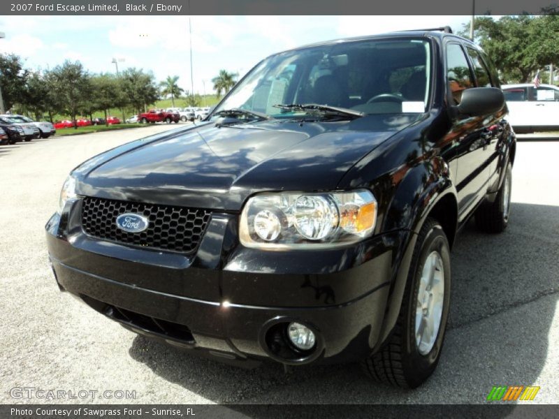 Black / Ebony 2007 Ford Escape Limited