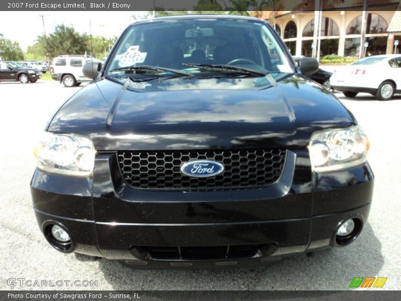 Black / Ebony 2007 Ford Escape Limited