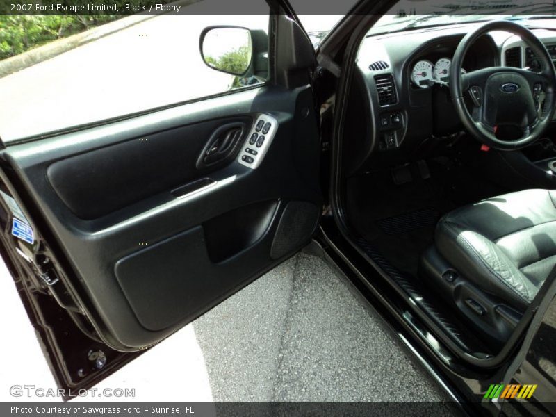 Black / Ebony 2007 Ford Escape Limited