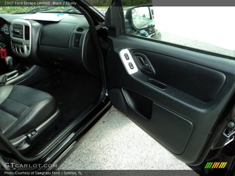 Black / Ebony 2007 Ford Escape Limited