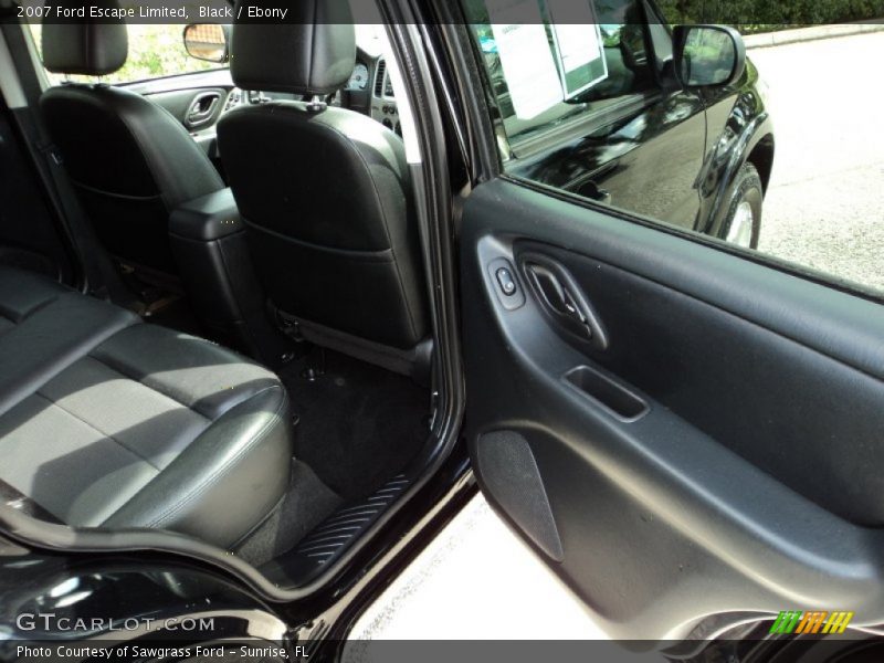 Black / Ebony 2007 Ford Escape Limited