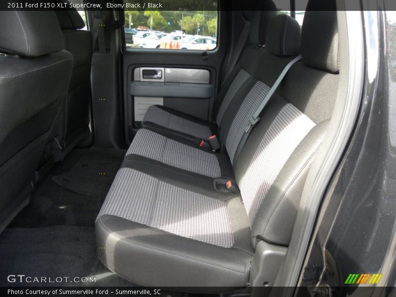 Ebony Black / Black 2011 Ford F150 XLT SuperCrew