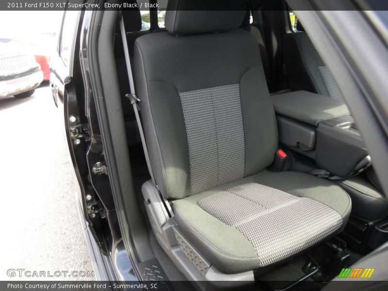 Ebony Black / Black 2011 Ford F150 XLT SuperCrew