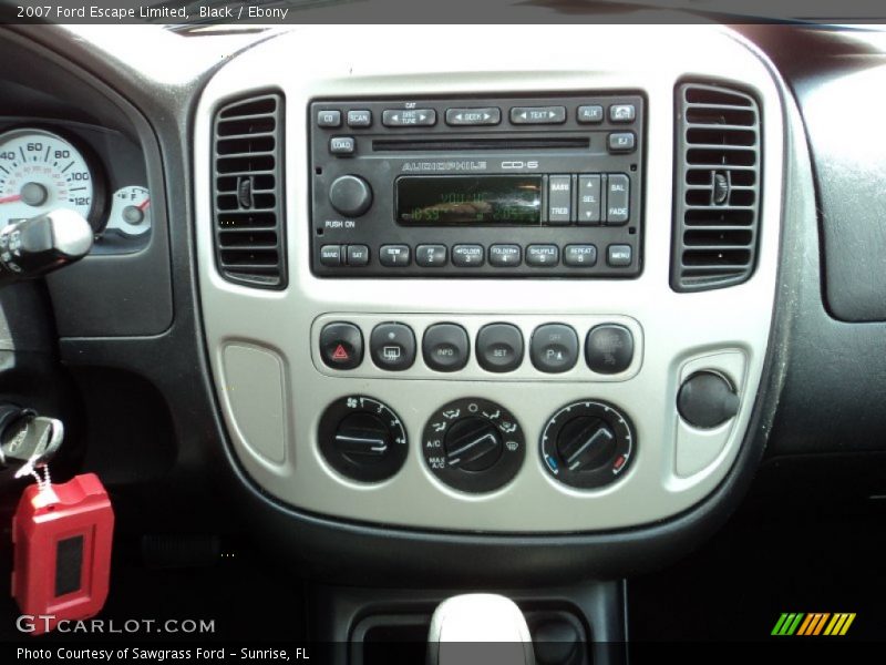 Controls of 2007 Escape Limited