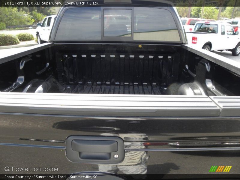 Ebony Black / Black 2011 Ford F150 XLT SuperCrew