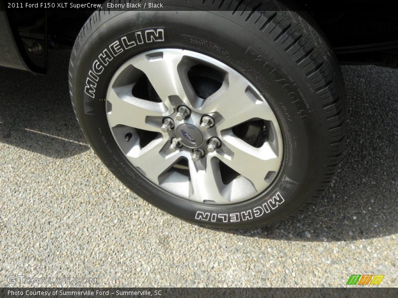 Ebony Black / Black 2011 Ford F150 XLT SuperCrew