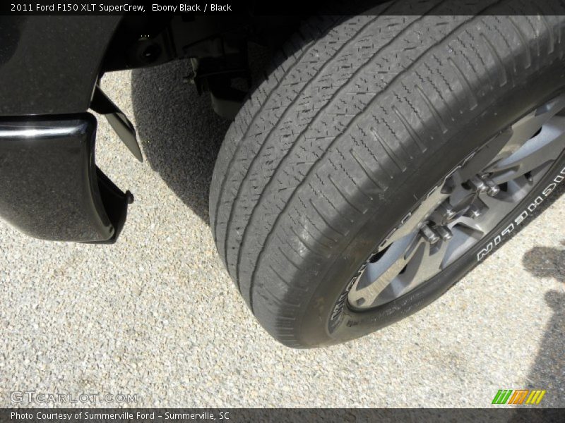 Ebony Black / Black 2011 Ford F150 XLT SuperCrew