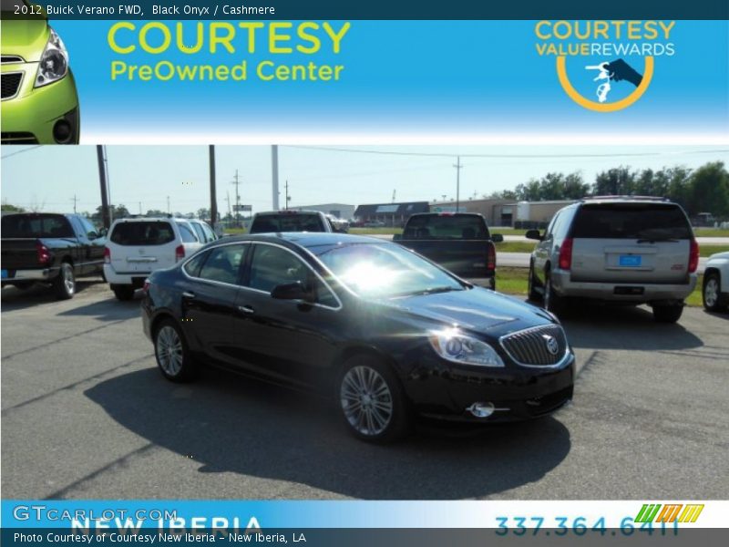 Black Onyx / Cashmere 2012 Buick Verano FWD