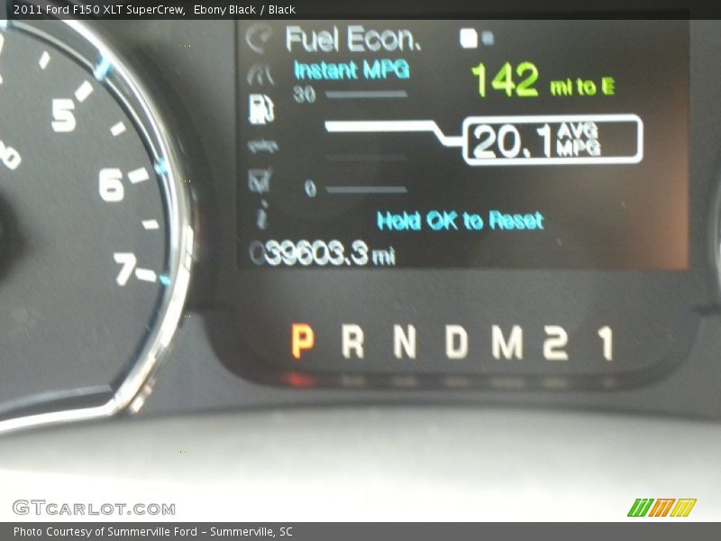 Ebony Black / Black 2011 Ford F150 XLT SuperCrew