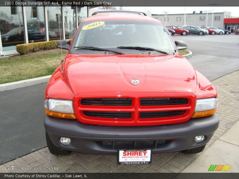 Flame Red / Dark Slate Gray 2003 Dodge Durango SXT 4x4