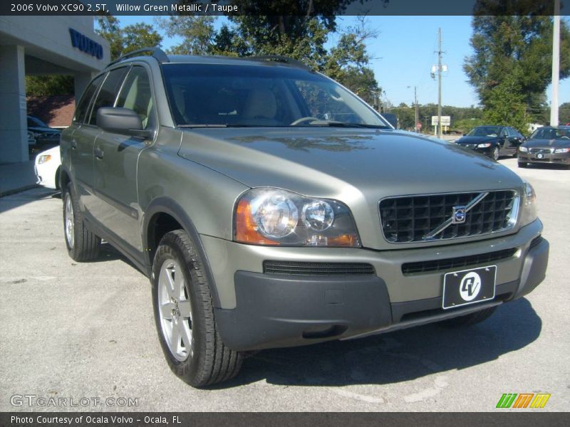 Willow Green Metallic / Taupe 2006 Volvo XC90 2.5T