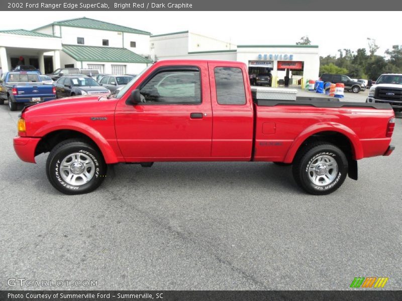 Bright Red / Dark Graphite 2002 Ford Ranger Edge SuperCab