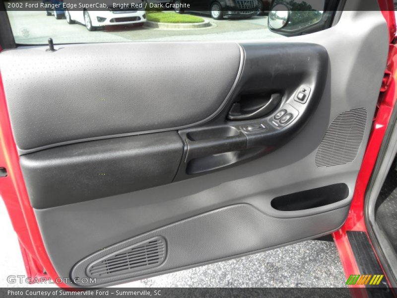 Bright Red / Dark Graphite 2002 Ford Ranger Edge SuperCab