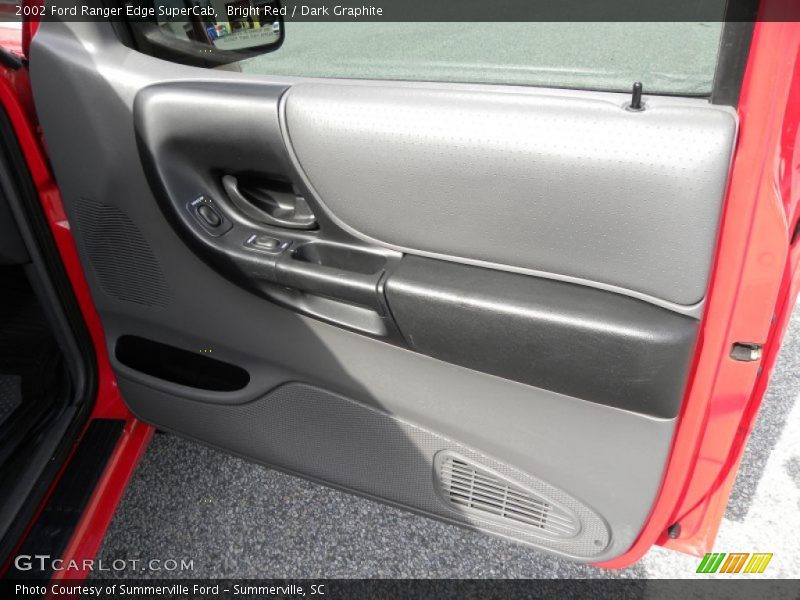 Bright Red / Dark Graphite 2002 Ford Ranger Edge SuperCab