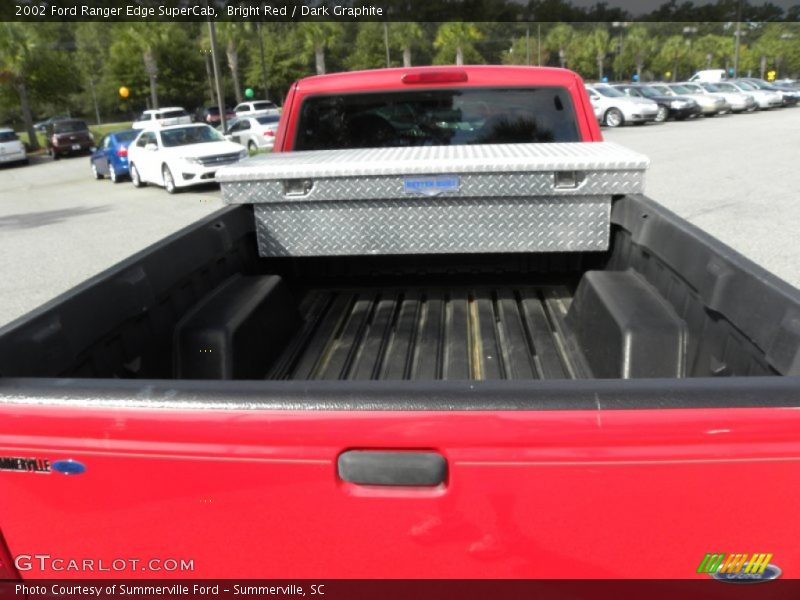 Bright Red / Dark Graphite 2002 Ford Ranger Edge SuperCab