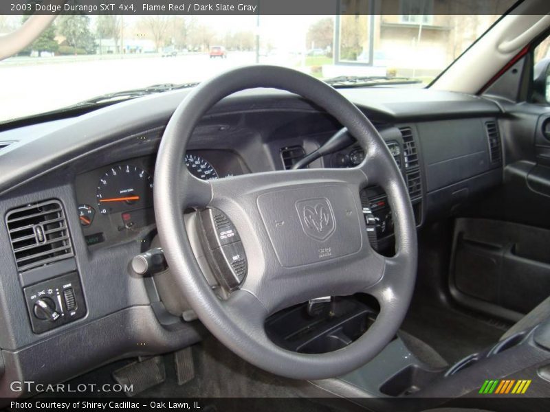 Flame Red / Dark Slate Gray 2003 Dodge Durango SXT 4x4