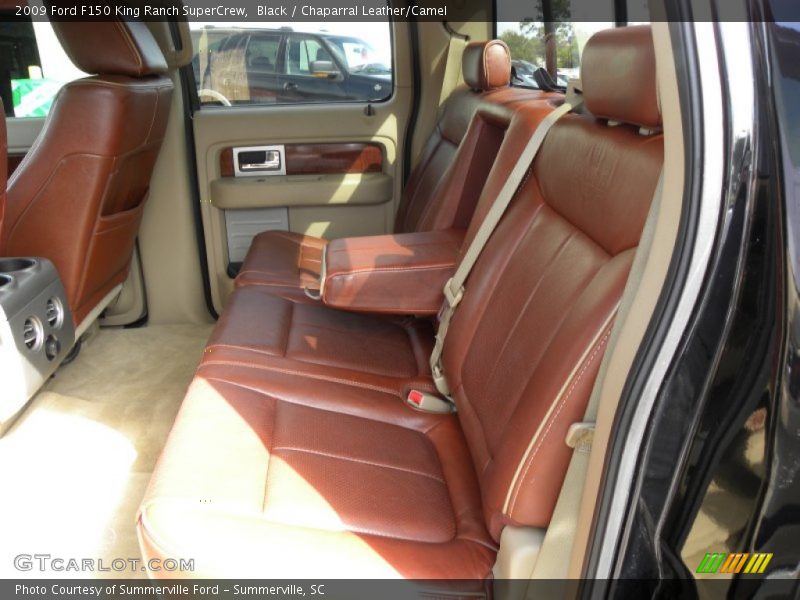 Black / Chaparral Leather/Camel 2009 Ford F150 King Ranch SuperCrew