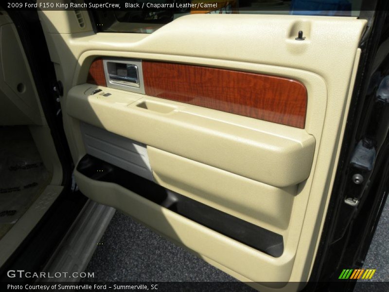 Black / Chaparral Leather/Camel 2009 Ford F150 King Ranch SuperCrew