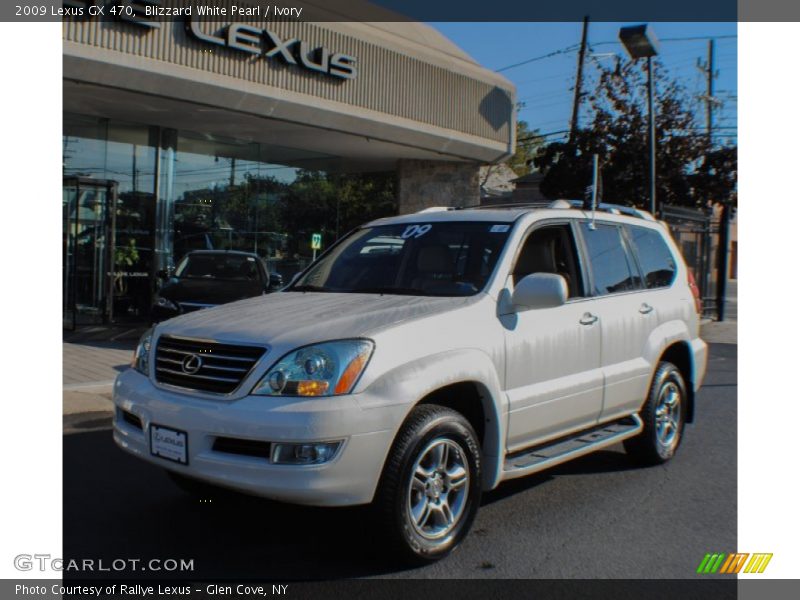 Blizzard White Pearl / Ivory 2009 Lexus GX 470