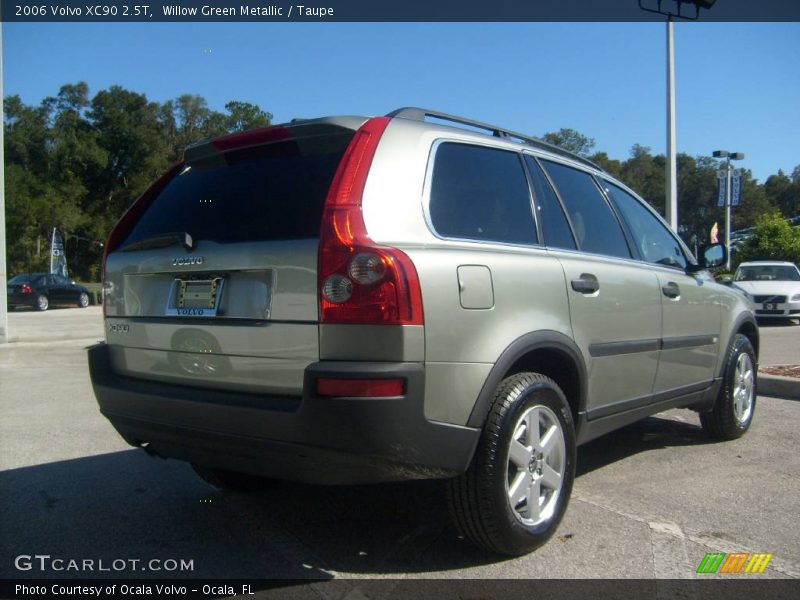 Willow Green Metallic / Taupe 2006 Volvo XC90 2.5T