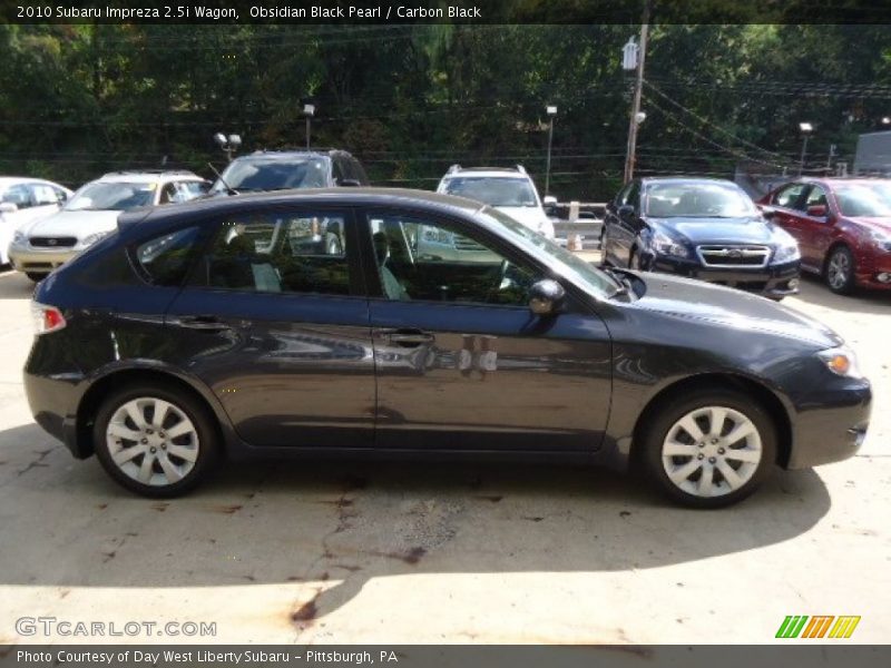 Obsidian Black Pearl / Carbon Black 2010 Subaru Impreza 2.5i Wagon