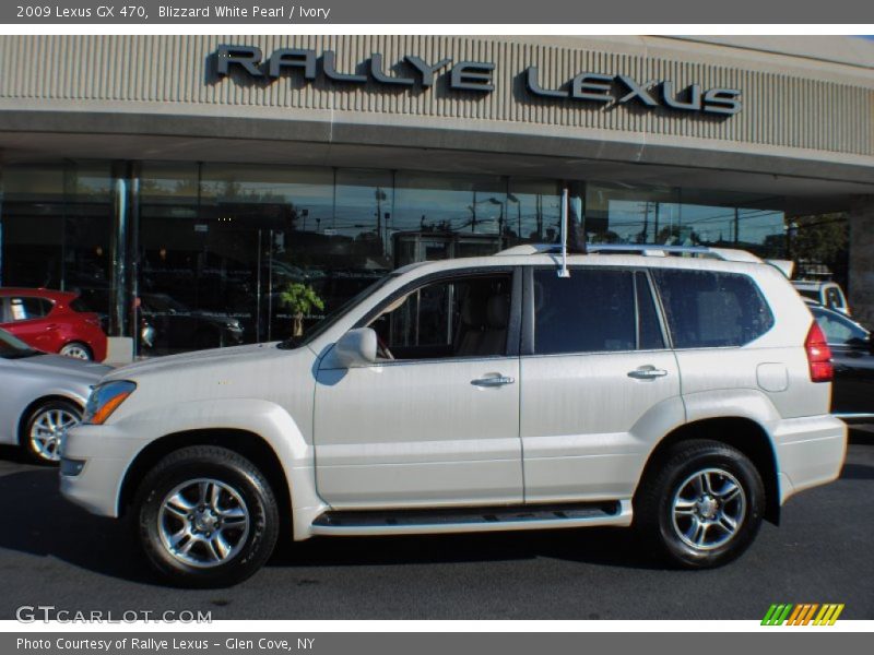 Blizzard White Pearl / Ivory 2009 Lexus GX 470