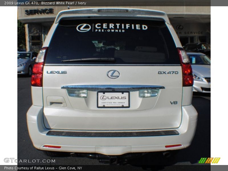 Blizzard White Pearl / Ivory 2009 Lexus GX 470