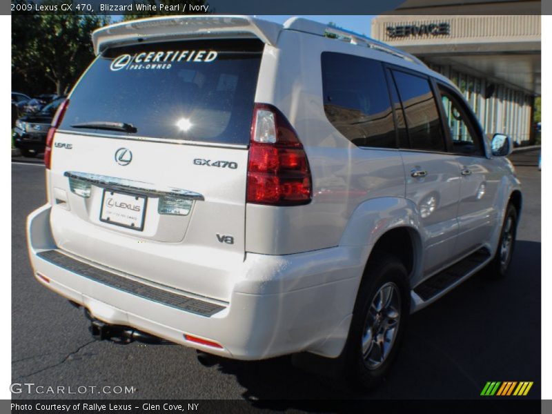 Blizzard White Pearl / Ivory 2009 Lexus GX 470