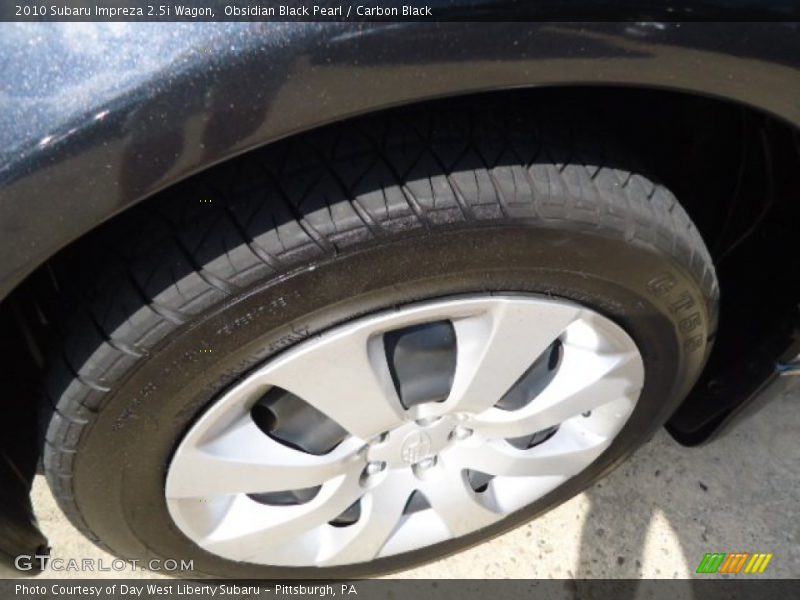 Obsidian Black Pearl / Carbon Black 2010 Subaru Impreza 2.5i Wagon