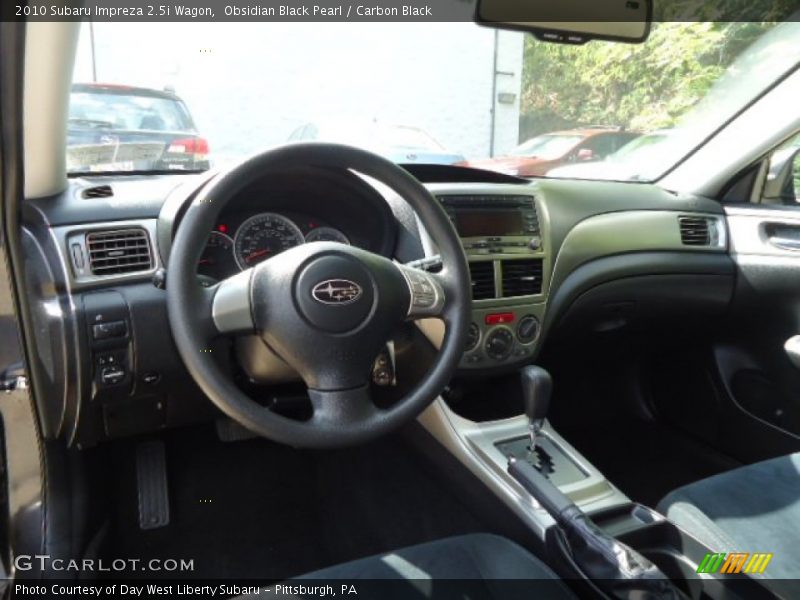 Obsidian Black Pearl / Carbon Black 2010 Subaru Impreza 2.5i Wagon