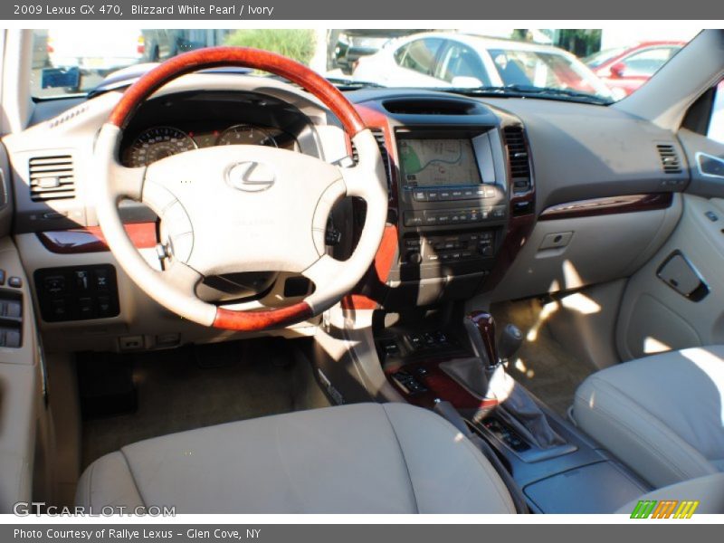 Blizzard White Pearl / Ivory 2009 Lexus GX 470