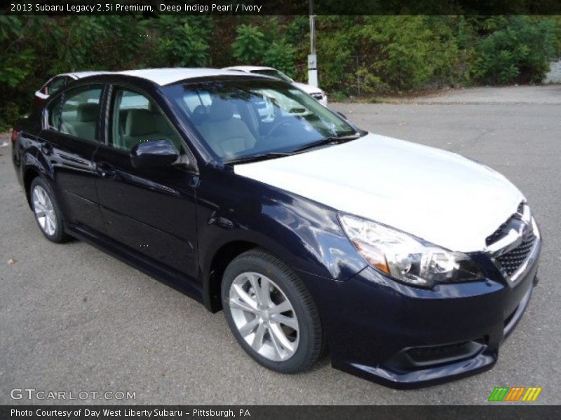 Deep Indigo Pearl / Ivory 2013 Subaru Legacy 2.5i Premium