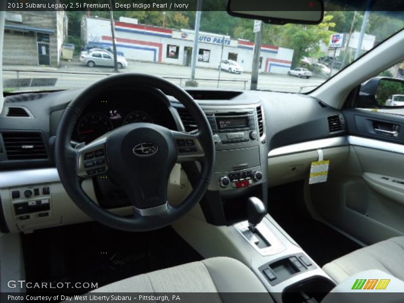 Deep Indigo Pearl / Ivory 2013 Subaru Legacy 2.5i Premium
