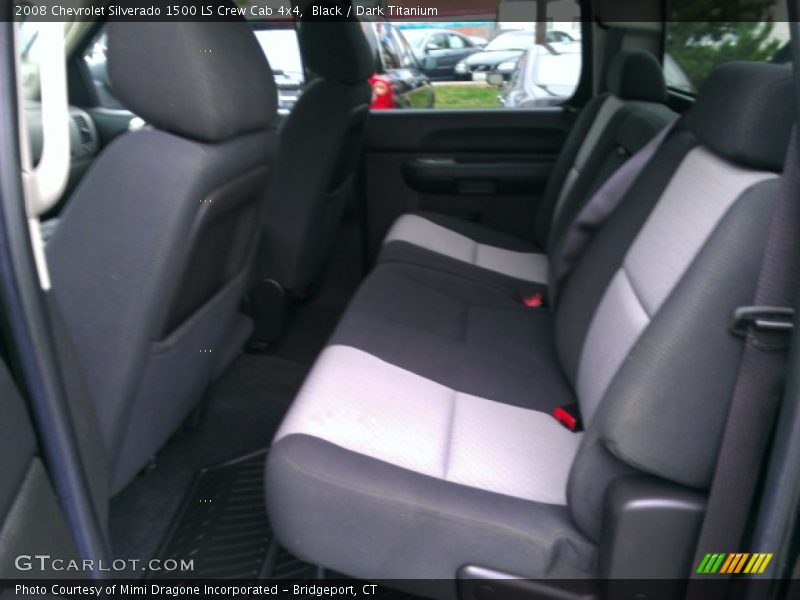 Black / Dark Titanium 2008 Chevrolet Silverado 1500 LS Crew Cab 4x4
