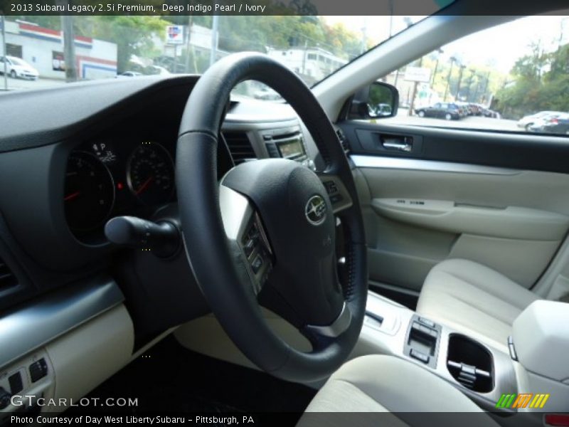 Deep Indigo Pearl / Ivory 2013 Subaru Legacy 2.5i Premium