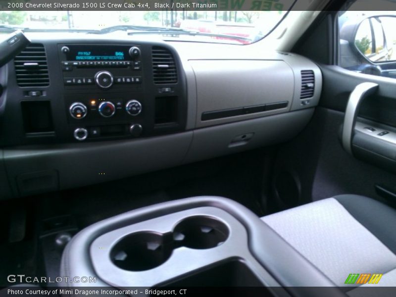 Black / Dark Titanium 2008 Chevrolet Silverado 1500 LS Crew Cab 4x4