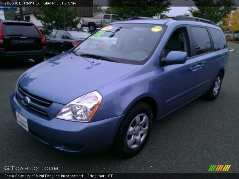 Glacier Blue / Gray 2006 Kia Sedona LX