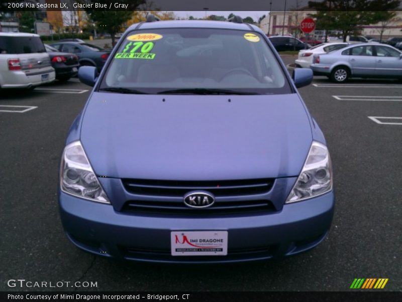 Glacier Blue / Gray 2006 Kia Sedona LX