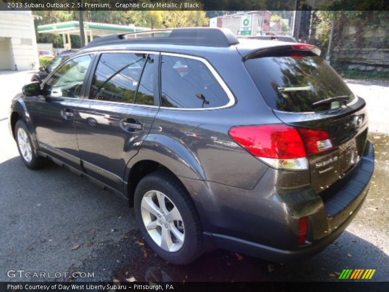 Graphite Gray Metallic / Black 2013 Subaru Outback 2.5i Premium