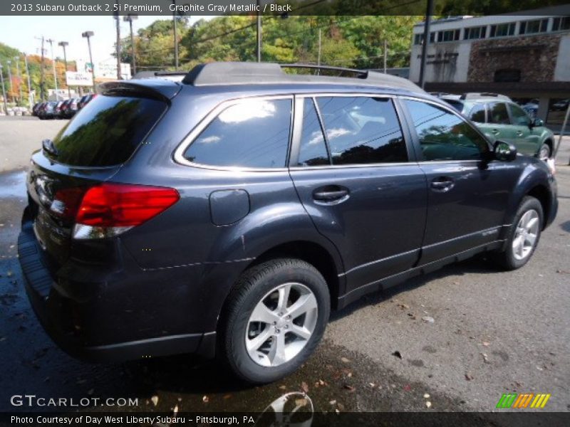 Graphite Gray Metallic / Black 2013 Subaru Outback 2.5i Premium