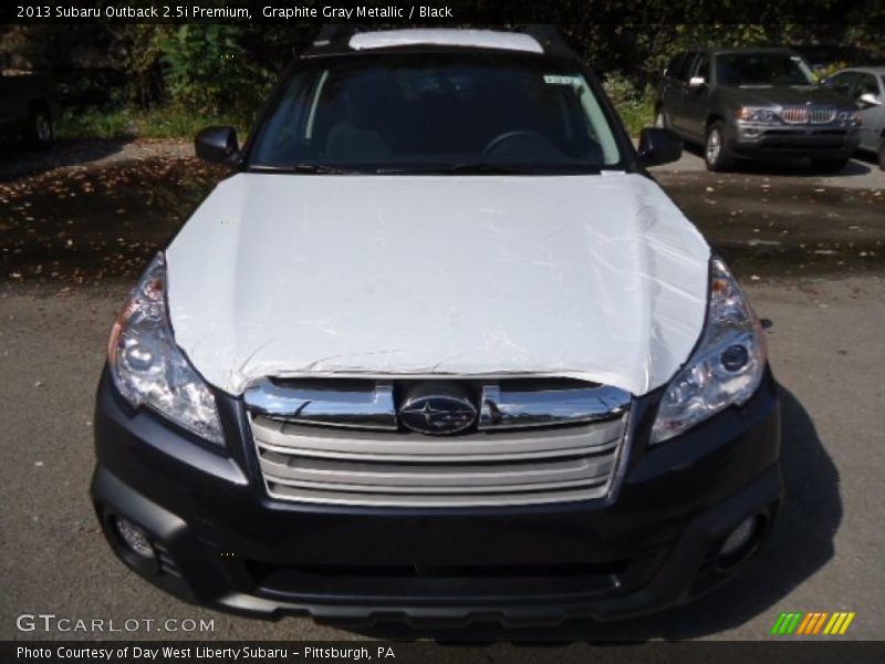 Graphite Gray Metallic / Black 2013 Subaru Outback 2.5i Premium