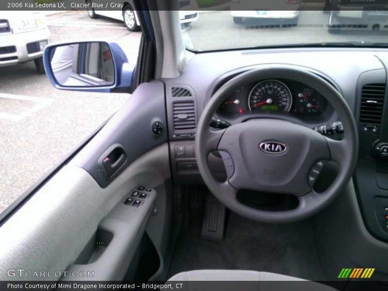 Glacier Blue / Gray 2006 Kia Sedona LX
