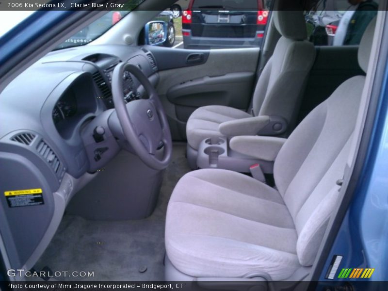 Glacier Blue / Gray 2006 Kia Sedona LX