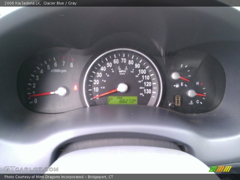 Glacier Blue / Gray 2006 Kia Sedona LX