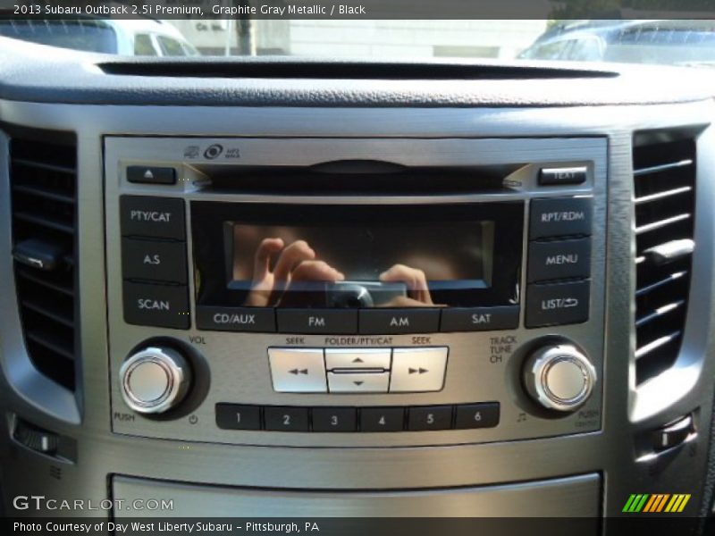 Graphite Gray Metallic / Black 2013 Subaru Outback 2.5i Premium